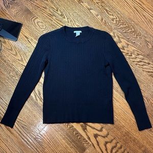 Basic black H&M sweater